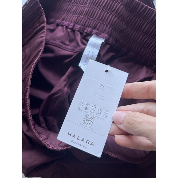 Halara Elastic Waistband Burgundy Maroon Xl Jogger - Picture 4 of 6